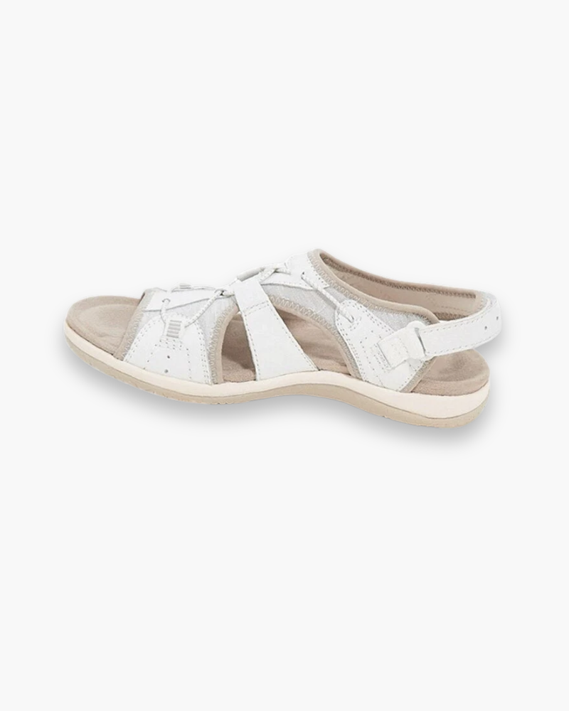 Suède Wandelsandalen met Klittenbandsluiting