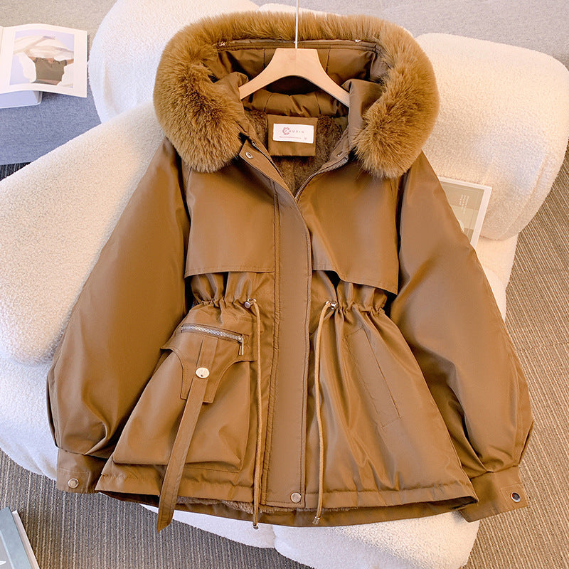 Amanda - Stijlvolle Gevoerde Parka Winterjas