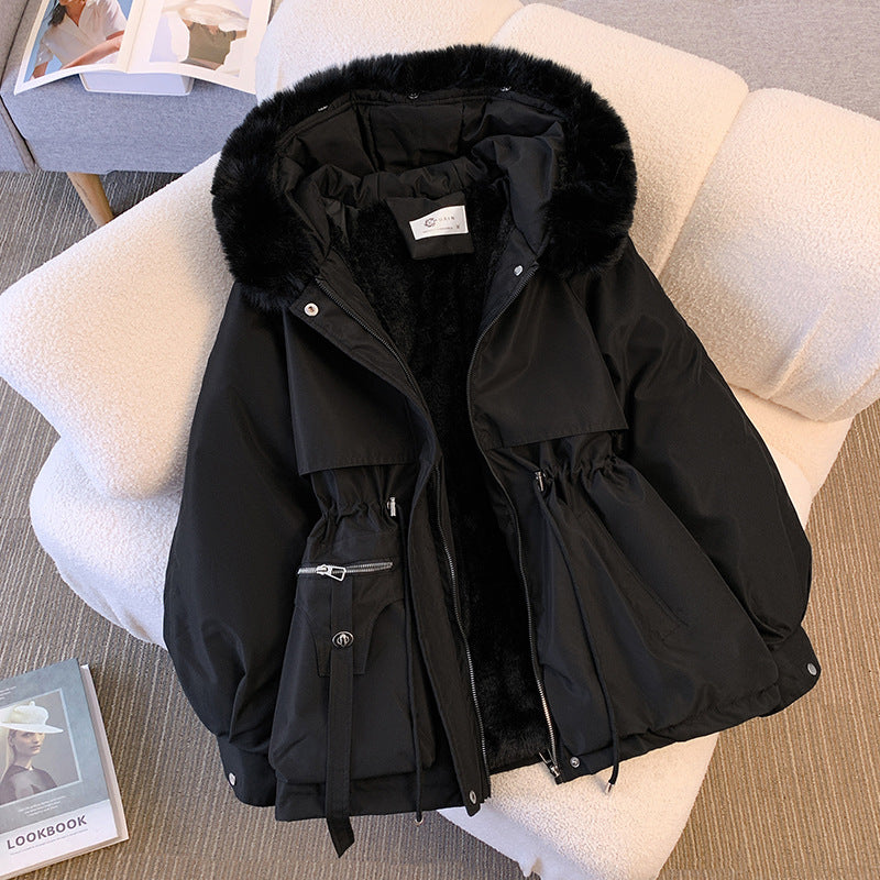 Amanda - Stijlvolle Gevoerde Parka Winterjas