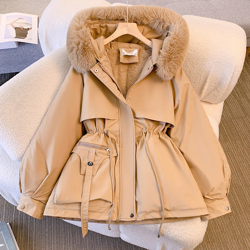 Amanda - Stijlvolle Gevoerde Parka Winterjas