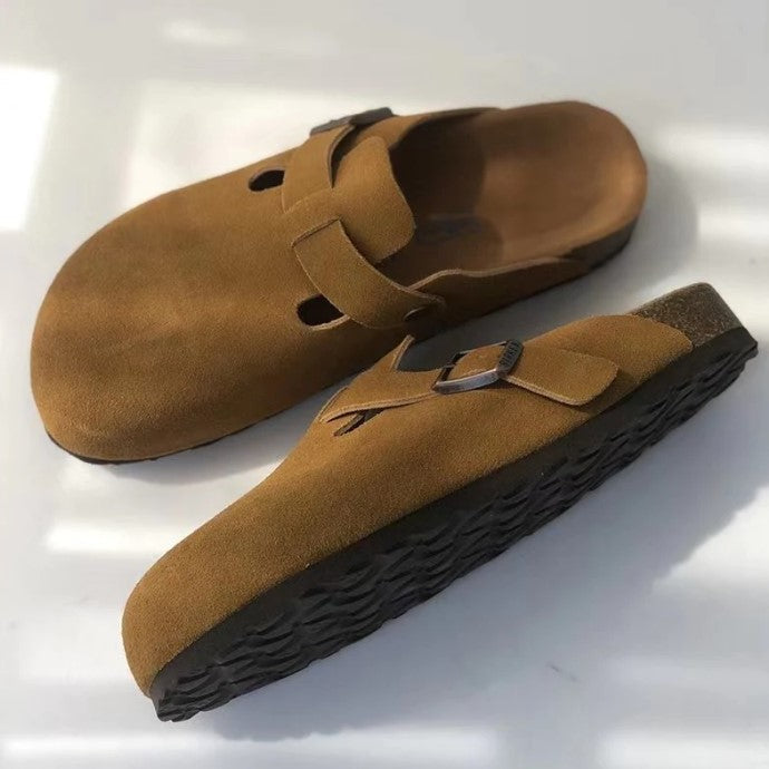 Suède Boston Muilen met Gesp