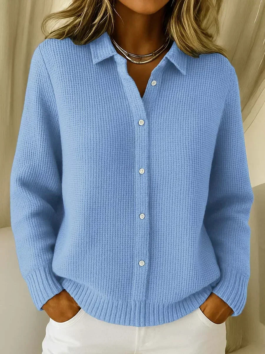 Christine - Stijlvol Ribgebreid Vest