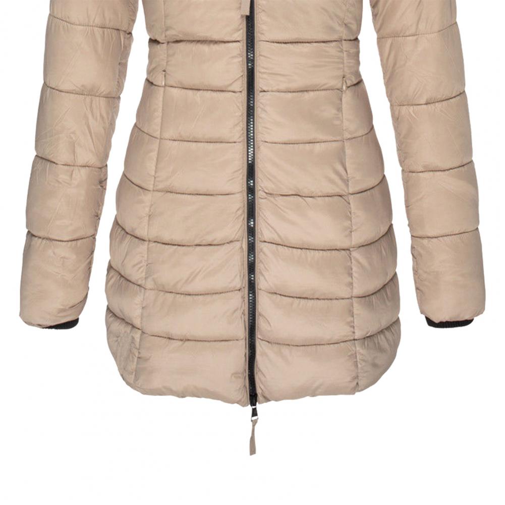 Marlies - Elegante Getailleerde Lange Winterjas